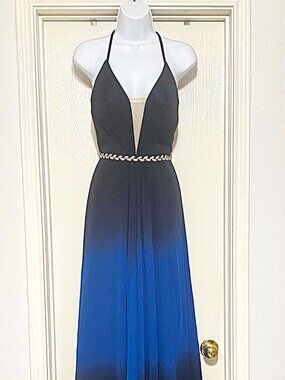 Betsy & Adam | Dresses | Strapless Navy Blue Betsy Adams Evening Gown Brand  New | Poshmark